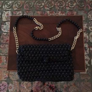 Vintage 1970s bead purse!